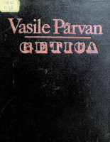 Getica. O protoistorie a Daciei