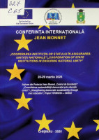 Conferința Internațională Jean Monnet: ”Cooperarea instituțiilor statului în asigurarea unutății naționale”, 28-29 martie 2025, Chișinău
