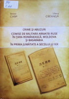 Crime și abuzuri comise de militarii armatei ruse în Țara Românească, Moldova și Basarabia în prima jumătate a secolului XIX