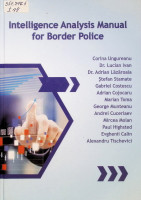 Intelligence Analysis Manual for Border Police