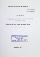 Aprecierea probelor la adoptarea soluțiilor instanței de fond