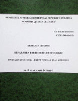 Repararea prejudiciului ecologic