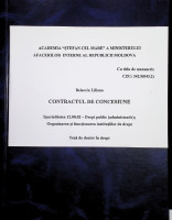 Contractul de concesiune