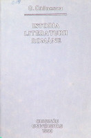 Istoria literaturii române. Compendiu