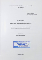 Dezvoltarea conștiinciozității la polițiști: Rezumatul tezei de doctor în psihologie