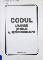 Codul căsătoriei și familiei al Republicii Moldova