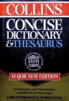 Collins Concise Dictionary & Thesaurus