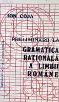 Preliminarii la gramatica rațională a limbii române. Vol. I. Gramatica articolului