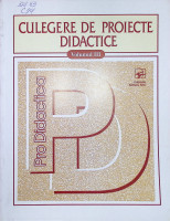 Culegere de proiecte didactice