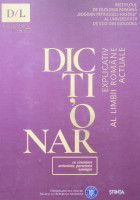 Dicționar explicativ al limbii române actuale