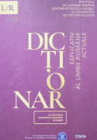 Dicționar explicativ al limbii române actuale