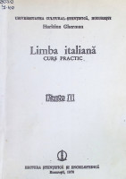 Limba italiană. Curs practic. Partea II