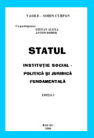 Statul - instituţie social-politică şi juridică fundamentală