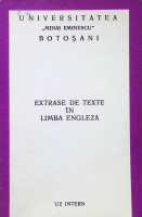 Extrase de texte în limba engleză