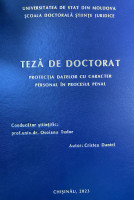 Protecția datelor cu caracter personal în procesul penal
