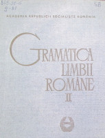 Gramatica limbii române