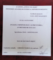 Analiza criminologică și prevenirea avorturilor ilegale