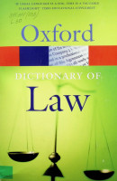 Law dictionaaey of