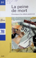 La peine de mort. Chronique d,un debat passionne