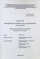 Reglementarea juridico-civilă a raporturilor de locațiune: Rezumatul tezei de doctor în drept