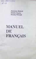 Manuel de francais