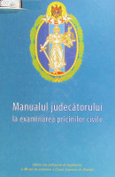 Manualul judecătorului la examinarea pricinilor civile