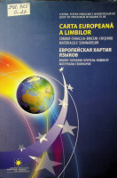 Carta europeană a limbilor - instrument de protecție al diversității lingvistice și întărire a dialogului intercultural în Moldova