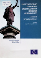 Protecting the right to a fair trial under the european convention on humas rights