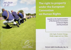 The right to propetry under the European Convantion on Human Rights
