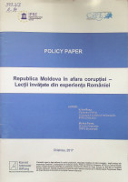 Republica Moldova în afara corupției - Lecții învățate din experiența României