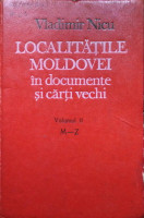 Localitățile Moldovei în documente și cărți vechi