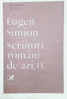 Scriitori români de azi, IV
