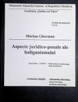 Aspecte juridico-penale ale huliganismului