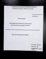 Considerații teoretice și practice privind infracțiunile silvice