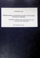 Diferențierea și individualizarea executării pedepsei închisorii