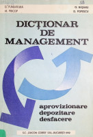 Dicționar de management aprovizionare, depozitare, desfacere