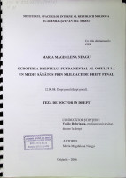 Ocrotirea dreptului fundamental al omului la un mediu sănătos prin mijloace de drept penal