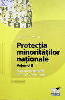 Protecția minorităților naționale. Volumul II