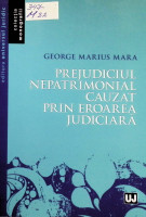 Prejudiciul nepatrimonial cauzat prin eroarea judiciară