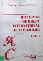 Dicționar de drept internațional al afacerilor