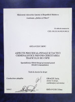 Aspecte procesual-penale și tactici criminalistice privind cercetarea traficului de copii