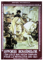 Istoria românilor. Din cele mai vechi timpuri până la revoluția din 1821