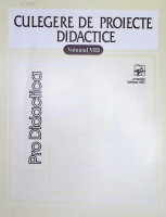 Culegere de proiecte didactice