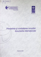 Prevenirea și combaterea corupției: documente internaționale