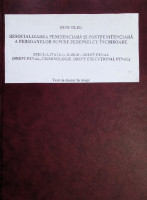 Resocializarea penitenciară și postpenitenciară a persoanelor supuse pedepsei cu închisoare