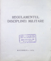 Regulamentul disciplinei militare