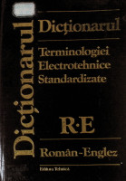 Dicționarul Terminologiei Electrotehnice Standartizate Român-Englez