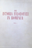 Din istoria filozofiei în Romînia